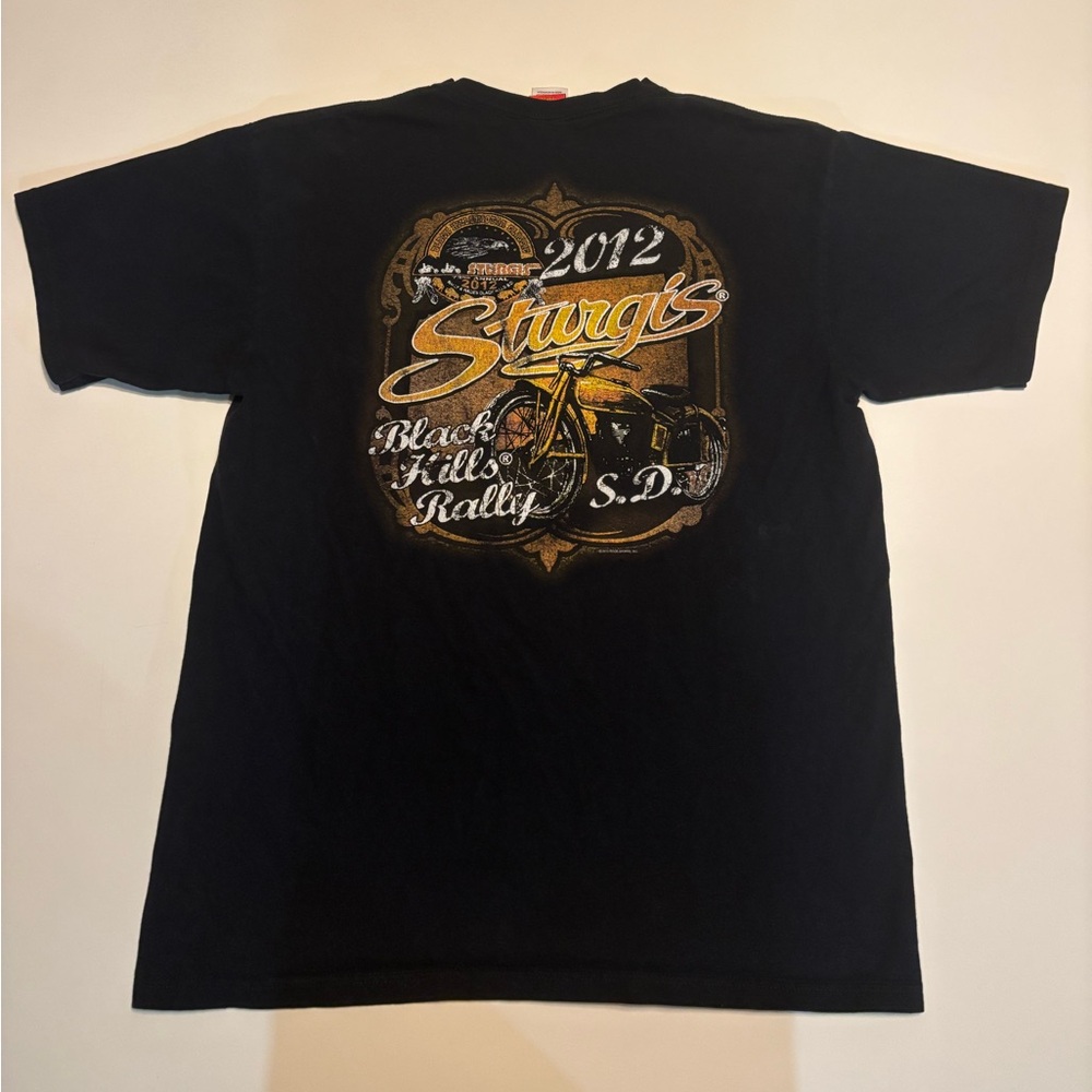 Y2K sturgis Harley Davidson style shirt